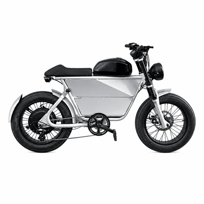 Raven 1000W Electric Motorbike | 48V 27Ah Removable Battery 7‑Speed Fat Tire Electric Motorcycle